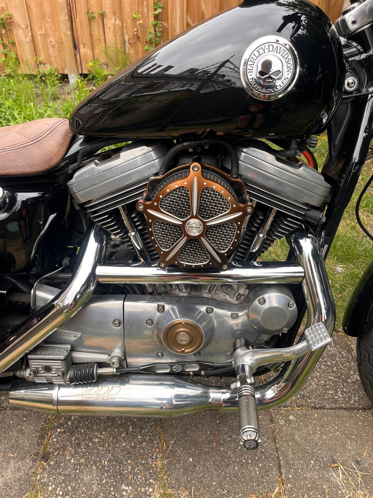 Harley Davidson Sportster XL1200s - Veel extra's!, 2 cilinders, Gebruikt, Particulier, Meer dan 35 kW