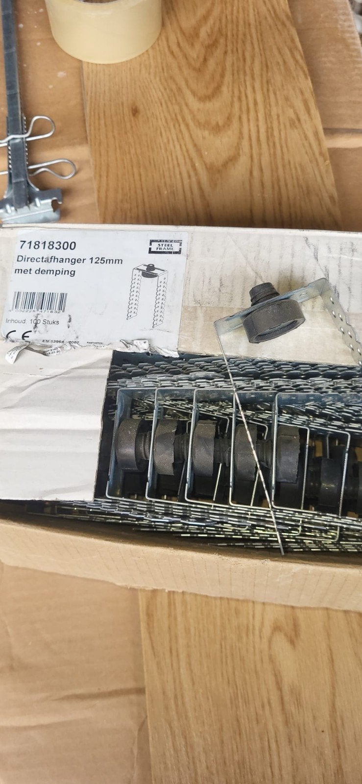 metalstud  en systeemplafond, Ophalen, Nieuw
