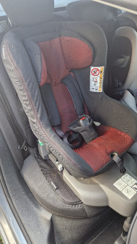 Audi kinderzitje met ISOfix basis en maxicosi, Gebruikt, 0 t/m 18 kg, Isofix, Ophalen