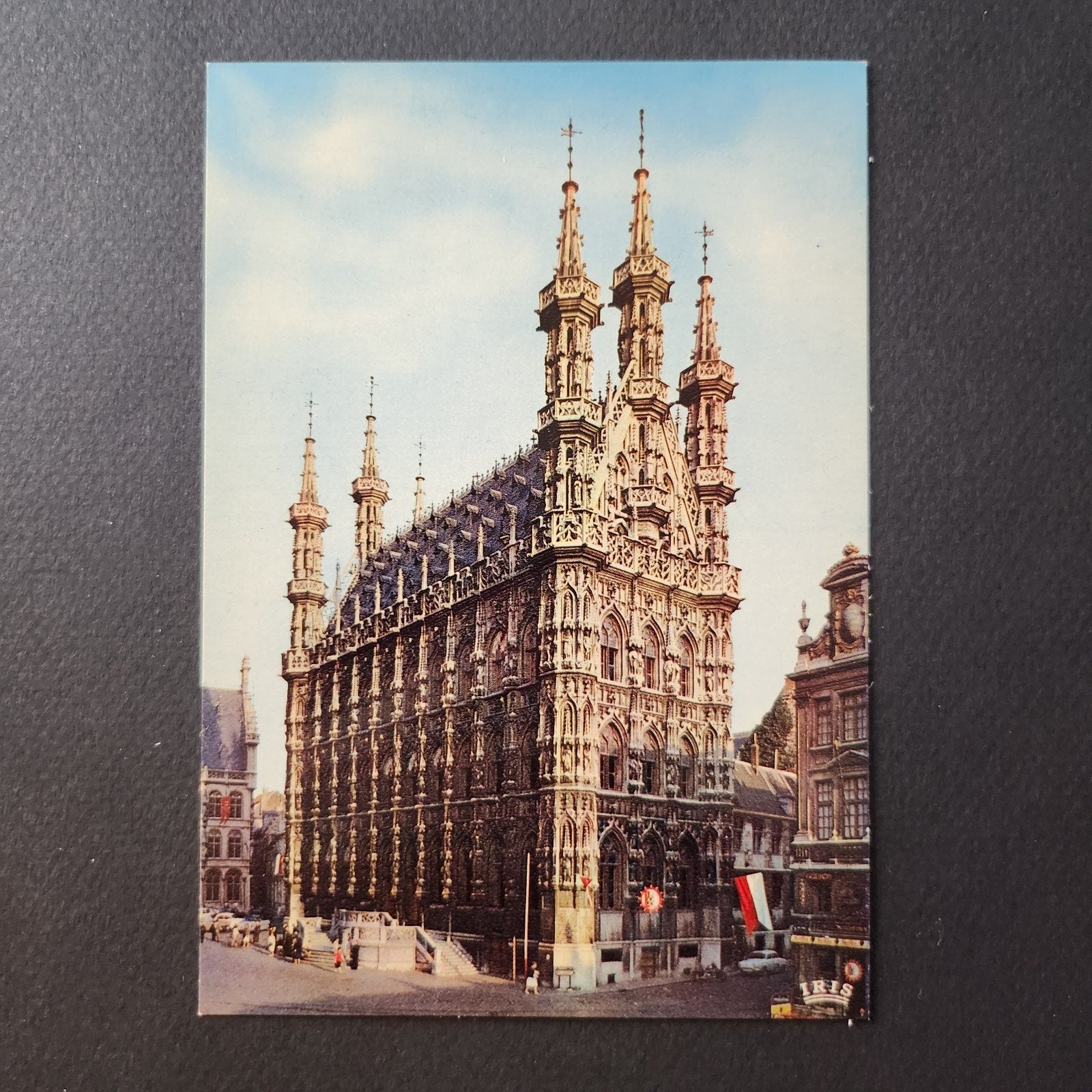 Oude Postkaart Leuven Stadhuis (1448) - Mexichrome, Verzenden, 1960 tot 1980, Gelopen, Vlaams-Brabant