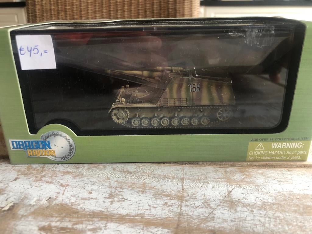 Dragon Armor Hummel Early Production 1:72 Schaal Tank, Overige merken, Nieuw, Ophalen of Verzenden, Tank