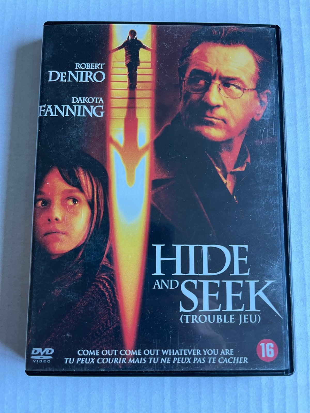 Hide and Seek (DVD) - Robert De Niro, Dakota Fanning, Psychologische thriller, Vanaf 16 jaar, Nederlands, Ophalen of Verzenden