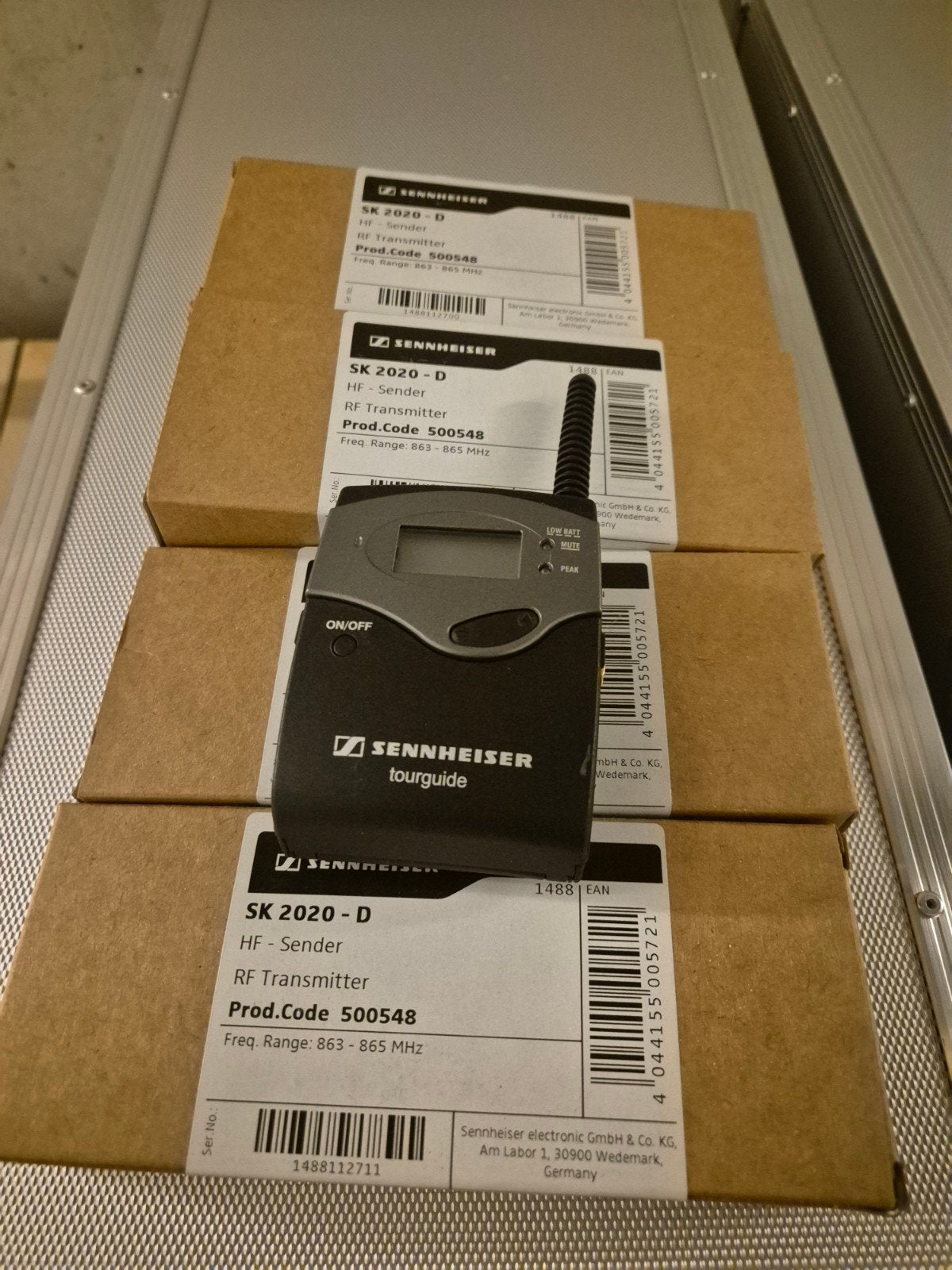 Sennheiser RF zender, Ophalen of Verzenden, Zo goed als nieuw