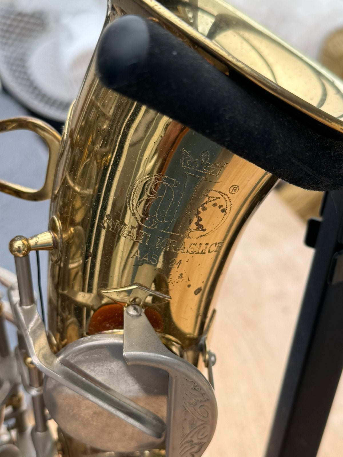 Te koop, een Alt Saxofoon, Muziek en Instrumenten, Blaasinstrumenten | Saxofoons, Ophalen, Zo goed als nieuw, Alt