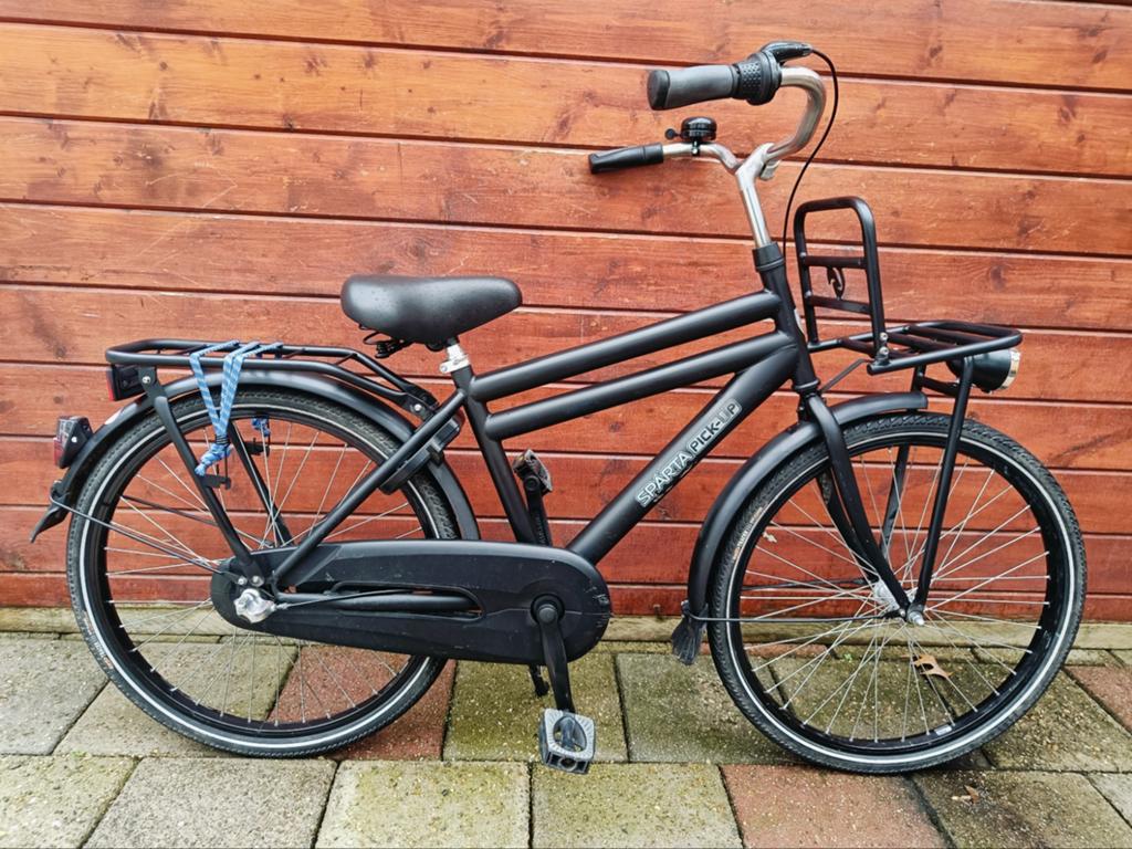 Prachtige Sparta Pick up Transporter 24 inch jongensfiets 3V, Ophalen, Terugtraprem, Sparta pickup, Versnellingen