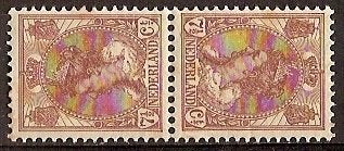 Nederland NVPH nr 61b postfris Tete Beche Paar 1924, Ophalen of Verzenden, T/m 1940, Postfris