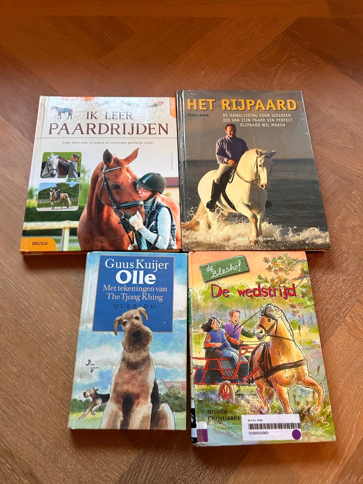Paardenboeken: Ik leer paardrijden, Het Rijpaard, Olle, De w, Ophalen, Gelezen, Non-fictie