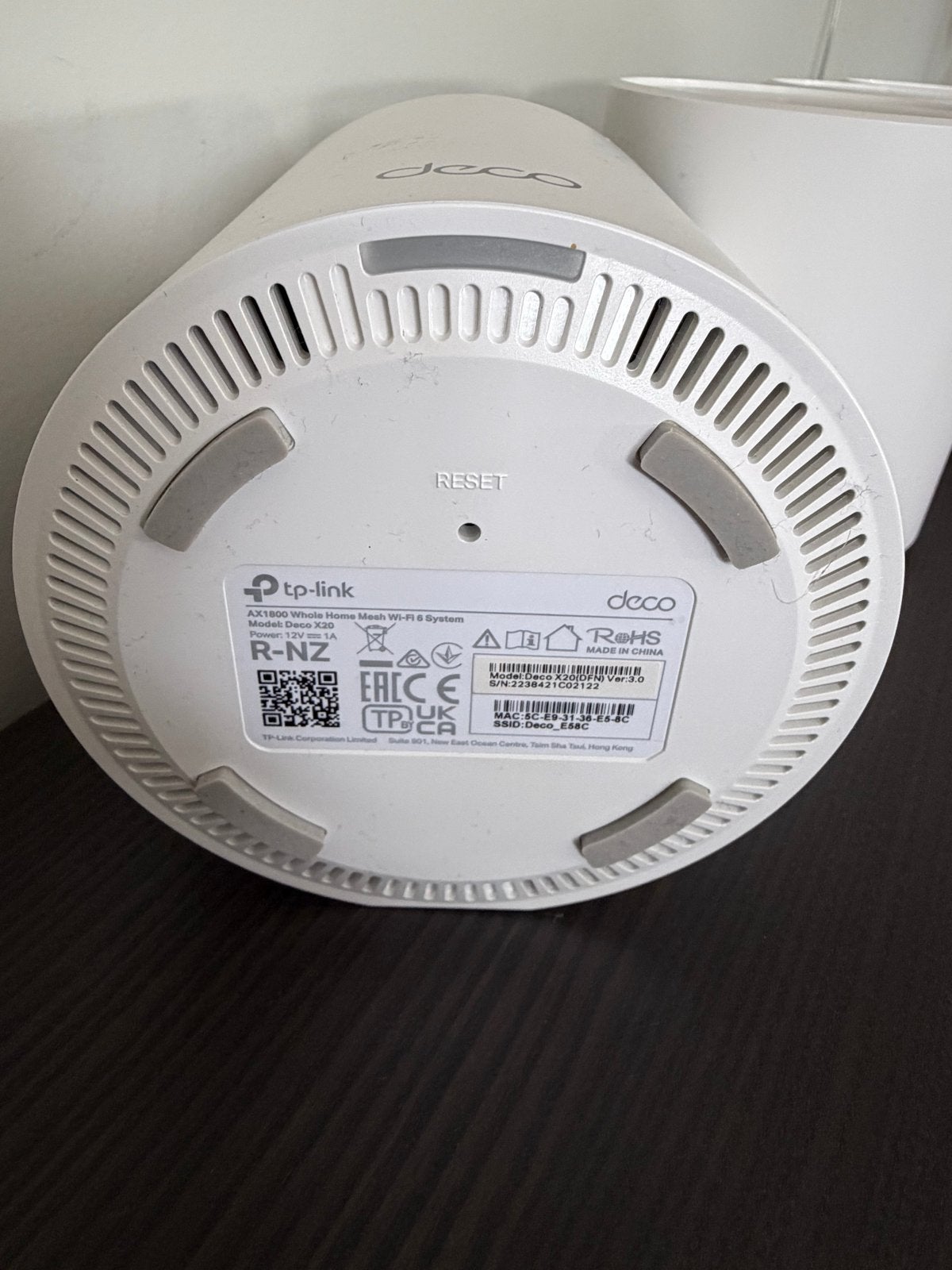 TP-Link Deco X20 Mesh WiFi 6 Systeem – 7 units, Ophalen of Verzenden, Zo goed als nieuw, Router
