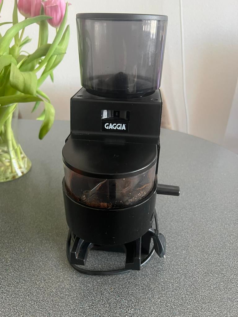 Gaggia elektrische koffiemolen, Witgoed en Apparatuur, Koffiemachine-accessoires, Ophalen, Zo goed als nieuw