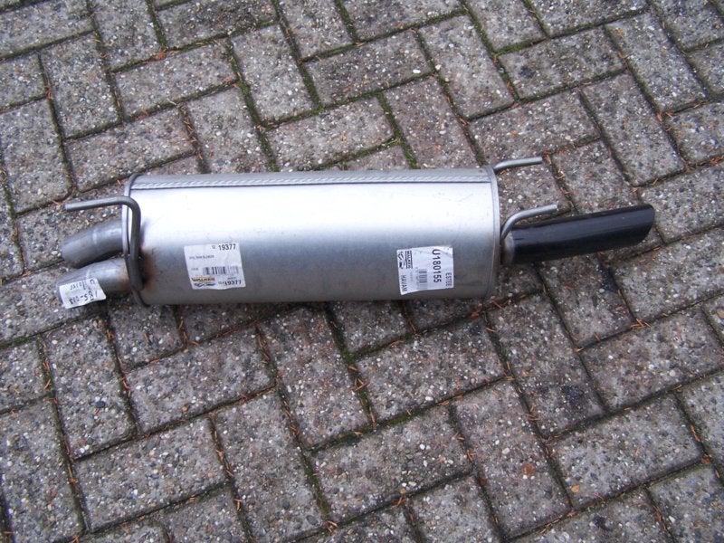 Uitlaat Opel Omega Station 2.5i V6 achterdemper 1994-2000, Ophalen of Verzenden