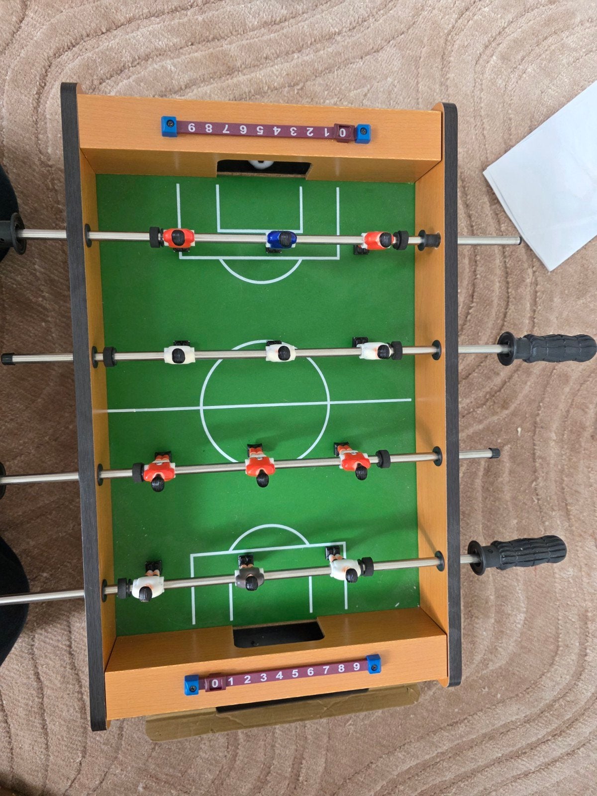Tafelvoetbalspel - Compact en compleet, Ophalen, Gebruikt
