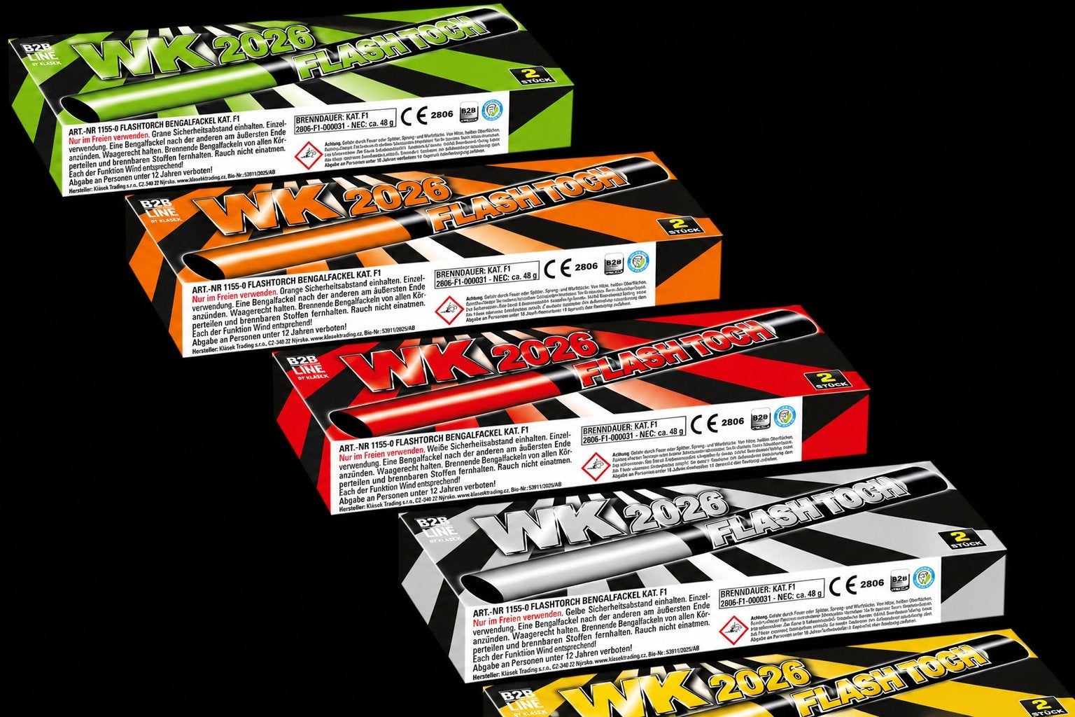 Vuurwerk fakkels categorie1, Ophalen, Nieuw, Feestartikel, Overige