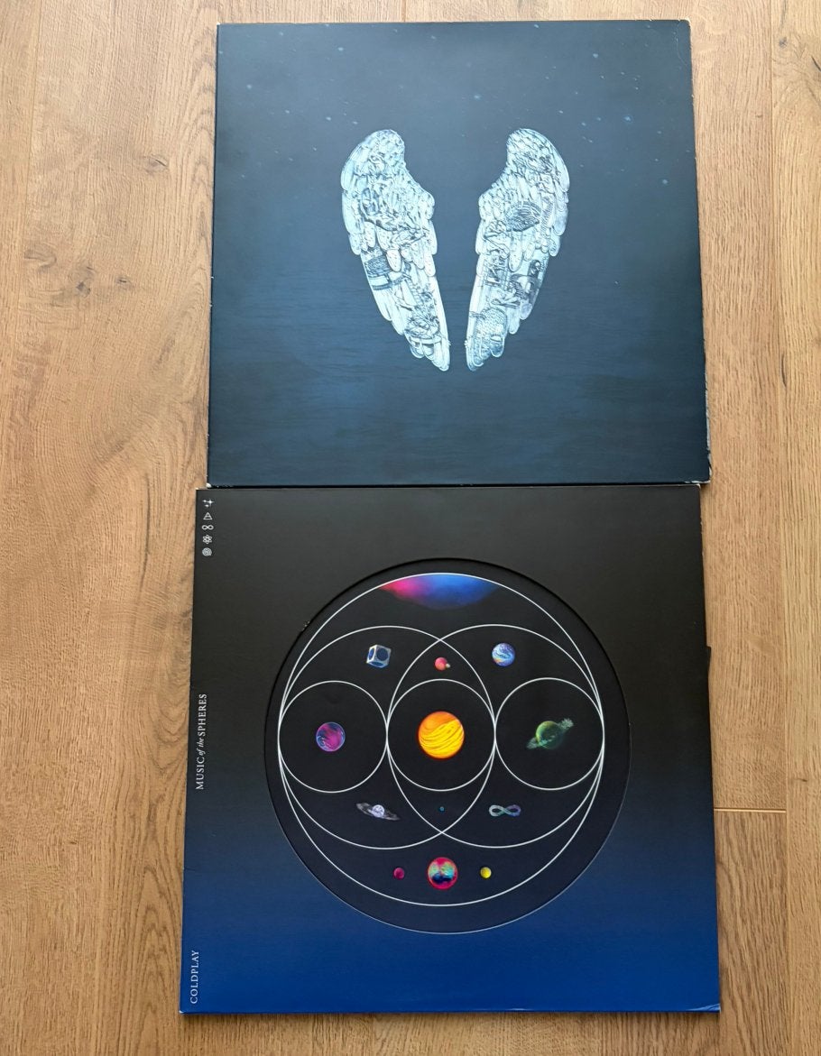 2 x Coldplay vinyl set, Verzenden, Zo goed als nieuw
