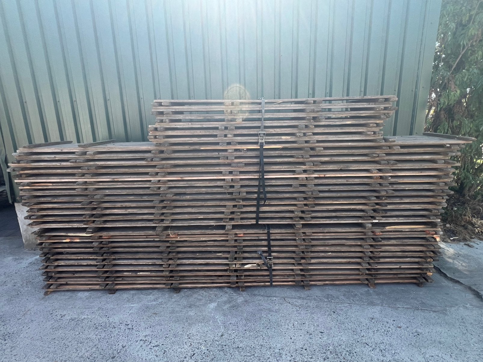 B-keus vlondervloer planken 103m2, Ophalen, Gebruikt, Hout