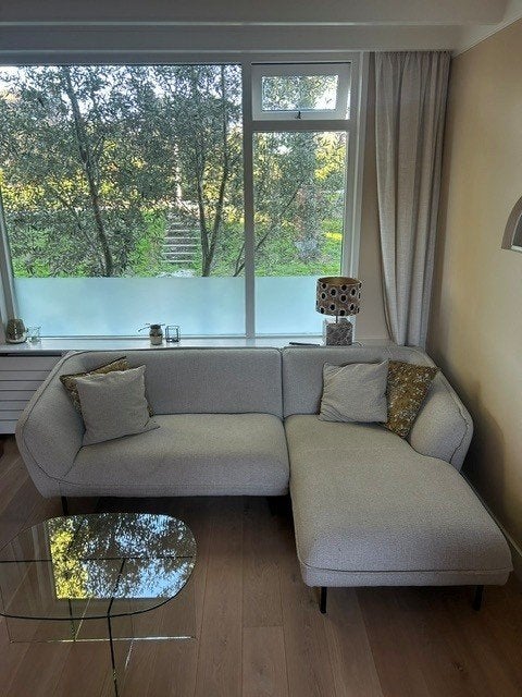Goossens hoekbank, Huis en Inrichting, Ophalen, 250 tot 300 cm, Gebruikt, Hoekbank
