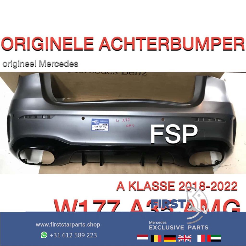W177 A35 AMG ACHTERBUMPER Mercedes A Klasse 2018-2022 ORIGIN, Gebruikt, -, Ophalen of Verzenden, Achter