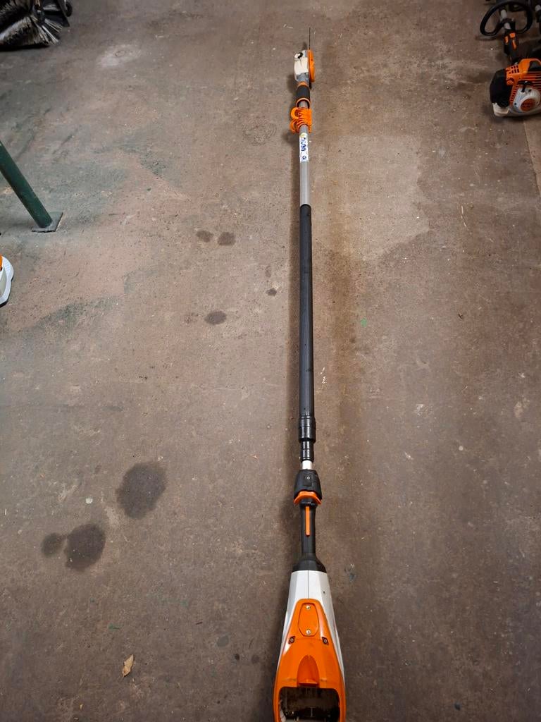 Stihl hta 135r telescoopsteel motorzaag, Ophalen, Gebruikt
