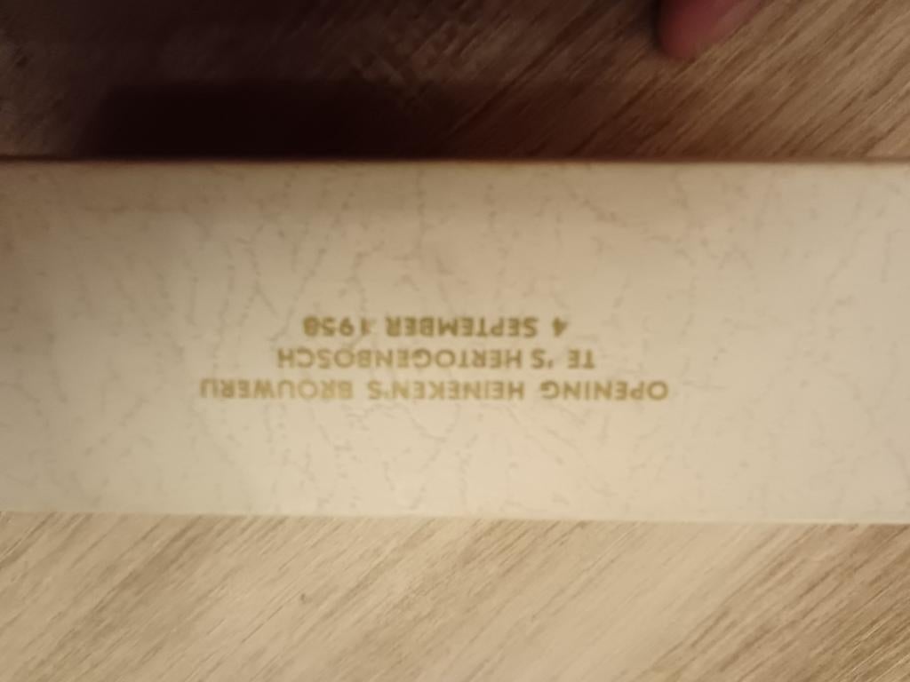Unieke verzilverde opener uit1958, Verzamelen, Ophalen