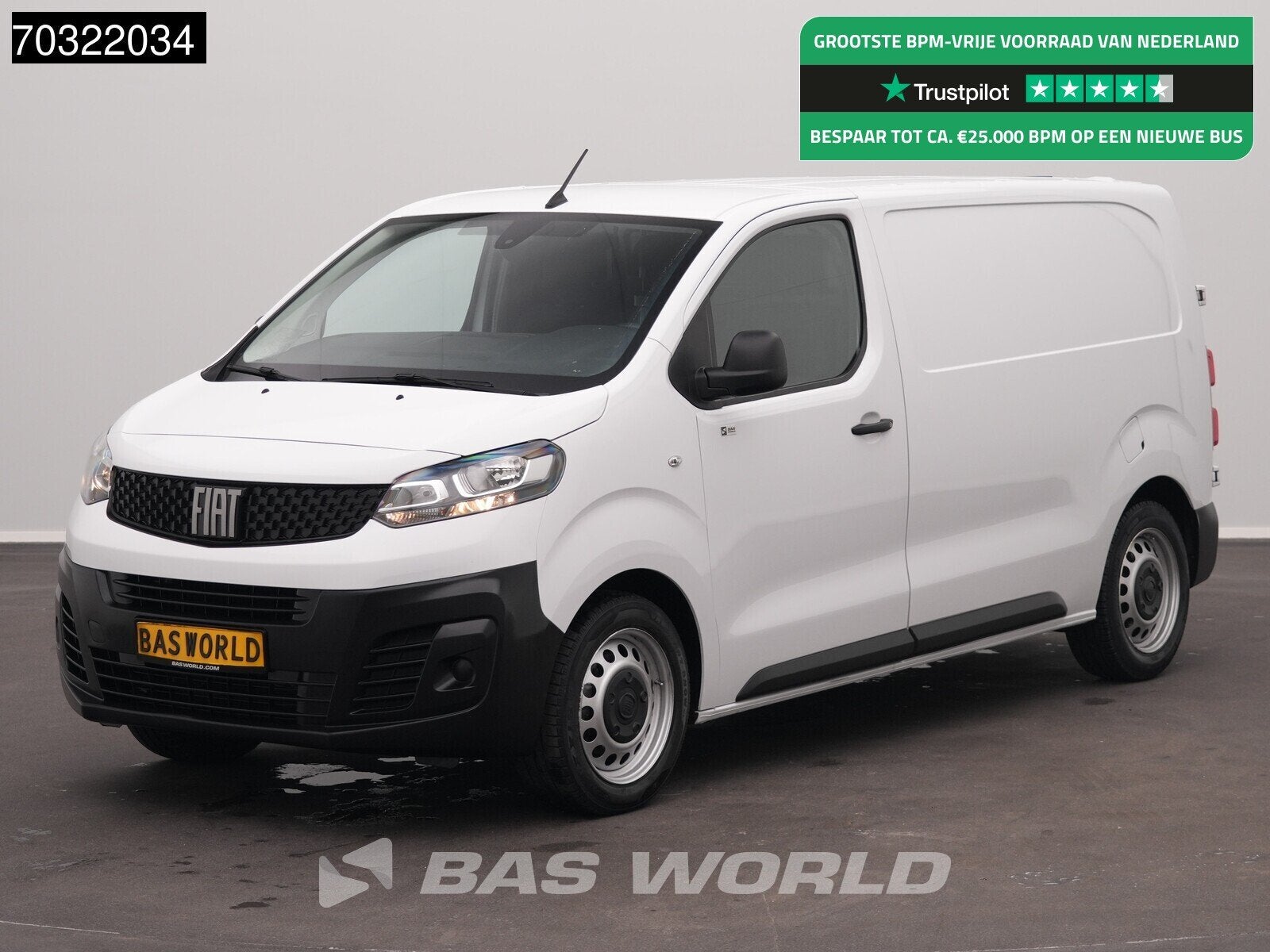 Fiat Scudo 144pk L2H1 Airco Cruise Parkeersensoren Euro6 L2, 145 pk, Stof, Gebruikt, Euro 6
