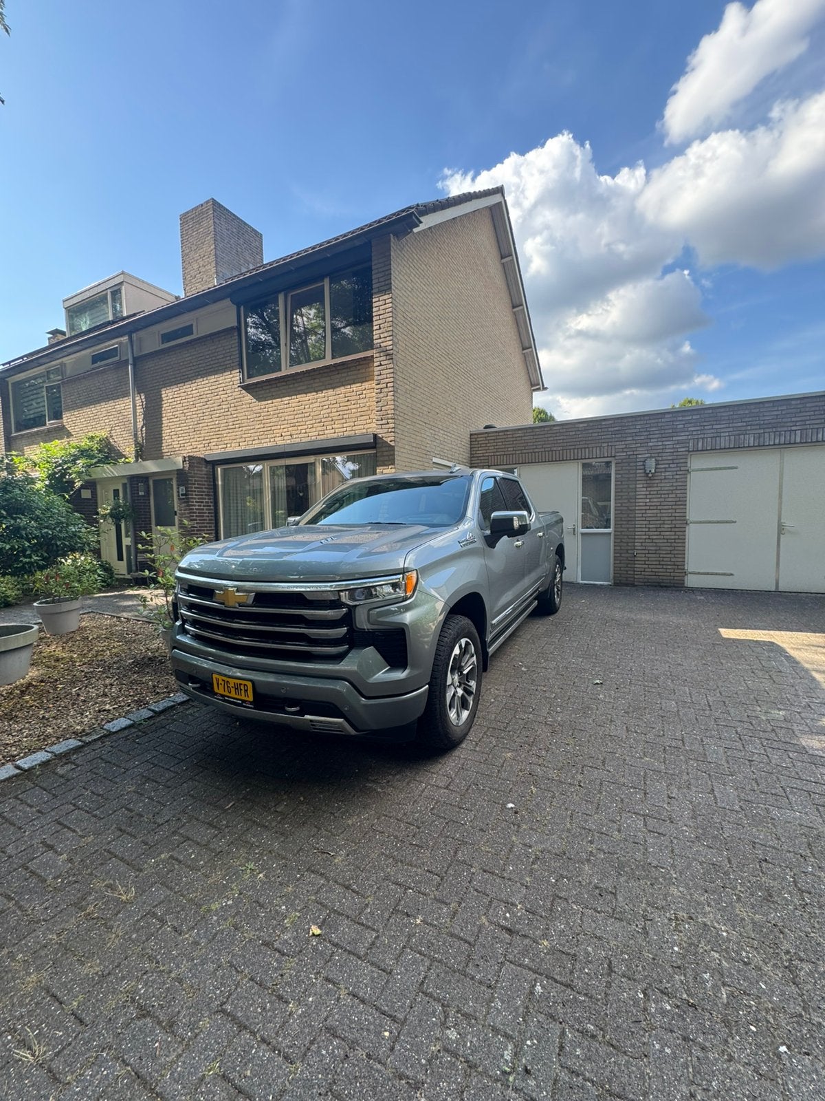 Chevrolet Silverado 2024 Grijs, Auto's, Automaat, 3500 kg, Chevrolet, 426 pk