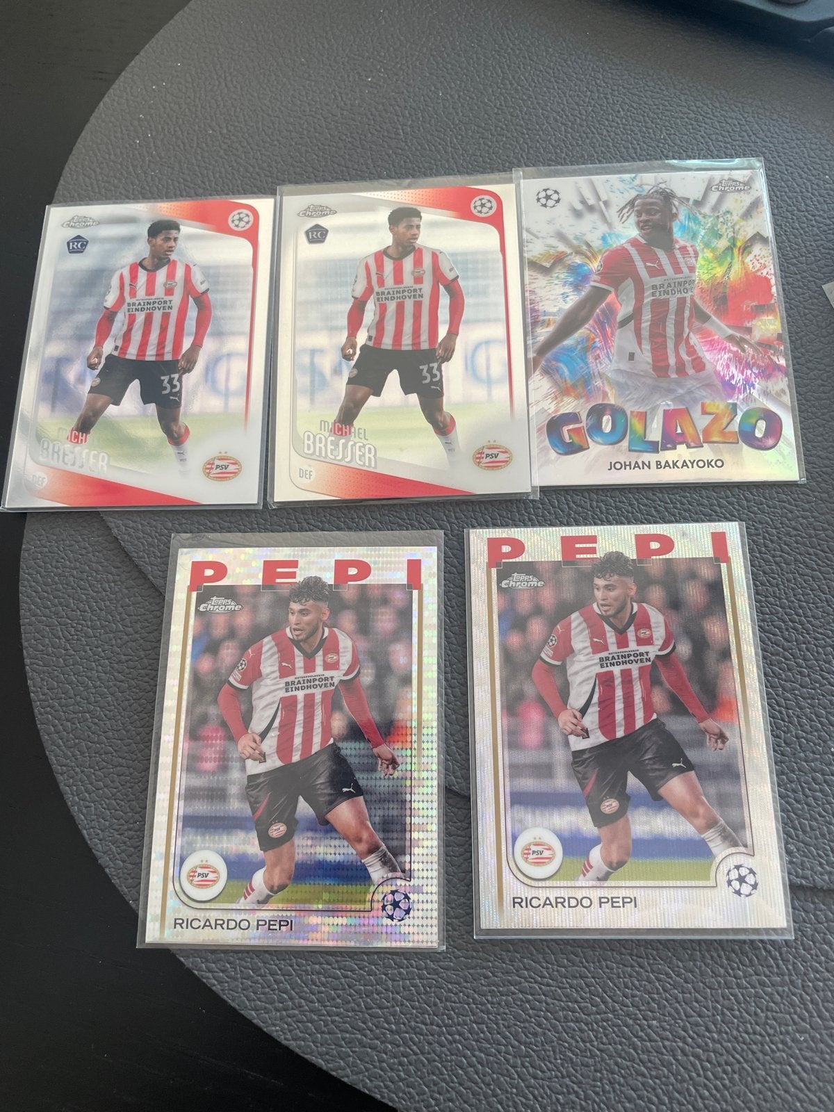 PSV Topps Chrome Champions League Voetbal Kaarten, Ophalen of Verzenden, Zo goed als nieuw, PSV, Spelerskaart
