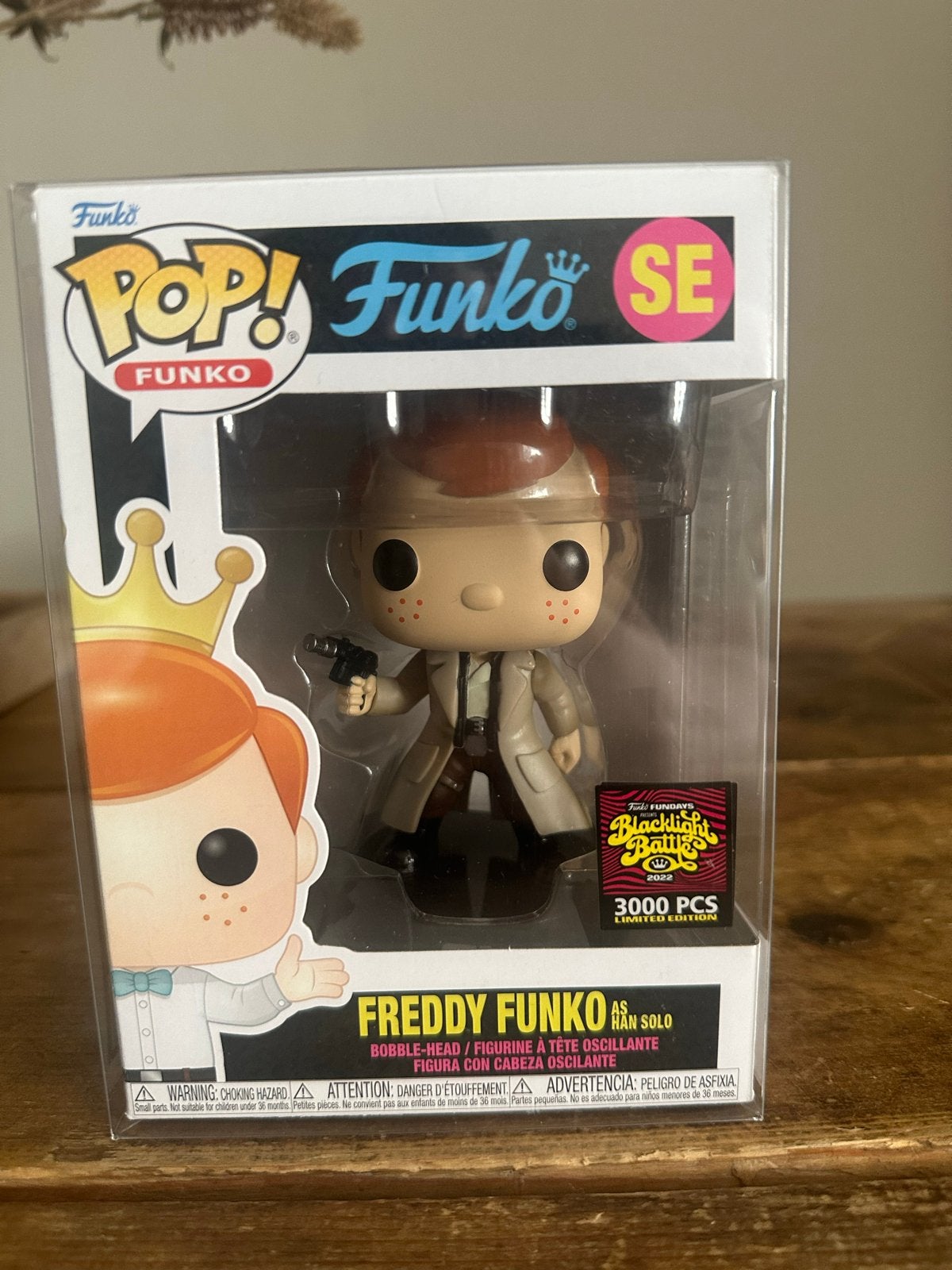 Funko Pop! Freddy Funko as Han Solo, Verzenden, Zo goed als nieuw