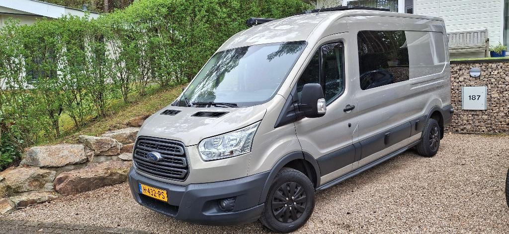 Flexibele Ford Transit 2.2 TdCi L3H2 Zelfbouw Camper (2016), Chemisch toilet, Ford, Tot en met 2, Gaslek-detector