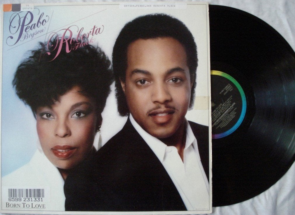 Peablo Bryson / Roberta Flack - Born to love, Ophalen of Verzenden, Gebruikt, 12 inch