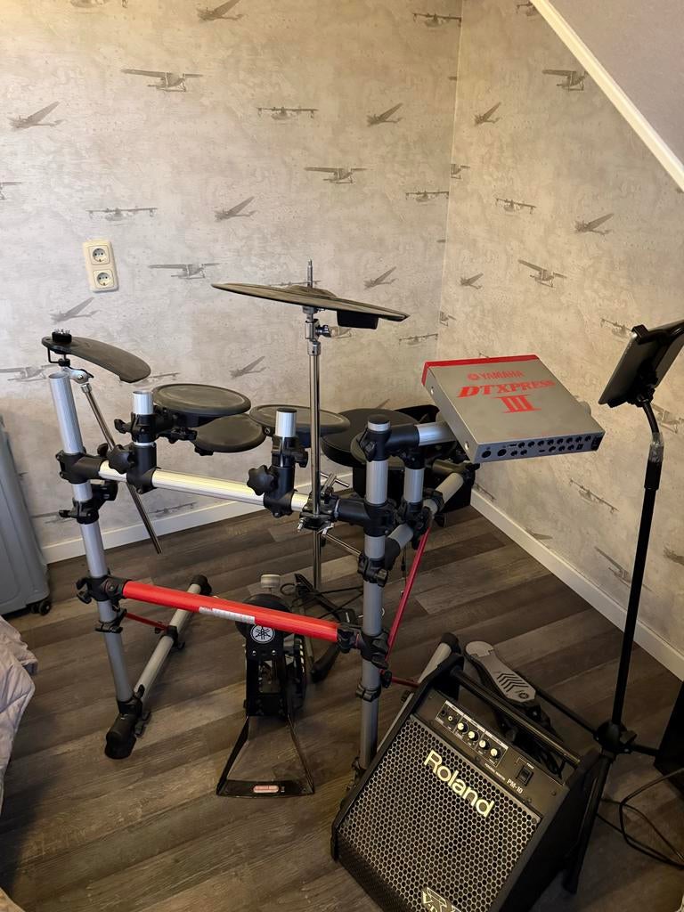 Yamaha DTX Press III Elektronisch Drumstel, Ophalen, Gebruikt, Yamaha, Elektronisch