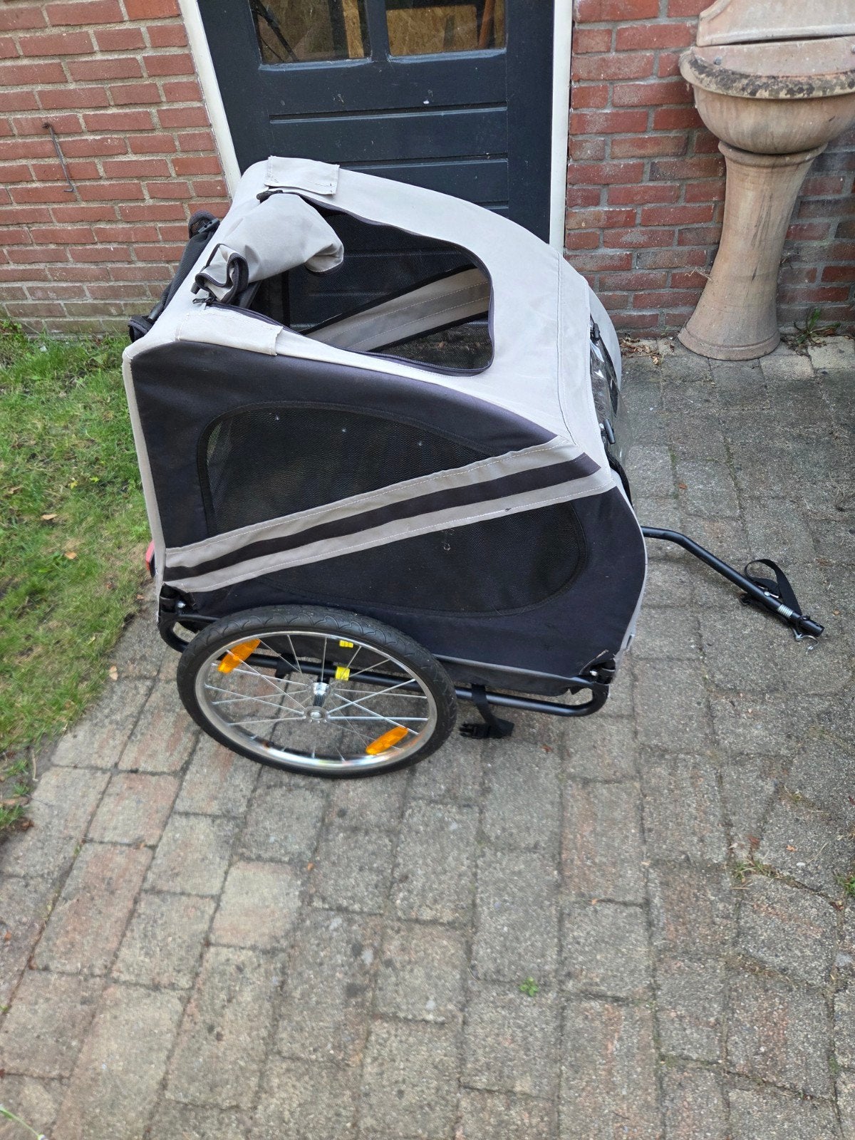 Hondenfietskar - 50x70x60 cm (binnenmaat), Ophalen, Gebruikt, Opvouwbaar, 20 tot 40 kg