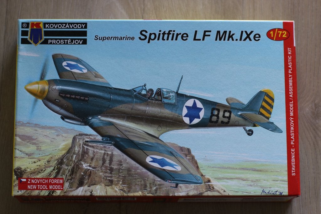 Spitfire LF Mk.IXE Israel KP 1/72, Overige merken, 1:72 tot 1:144, Nieuw, Ophalen of Verzenden