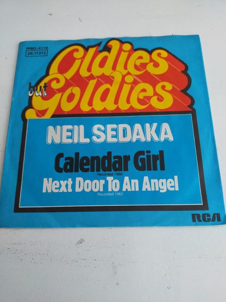 Neil Sedaka , Calendar Girl, Cd's en Dvd's, Vinyl Singles, Ophalen of Verzenden, Zo goed als nieuw, Pop