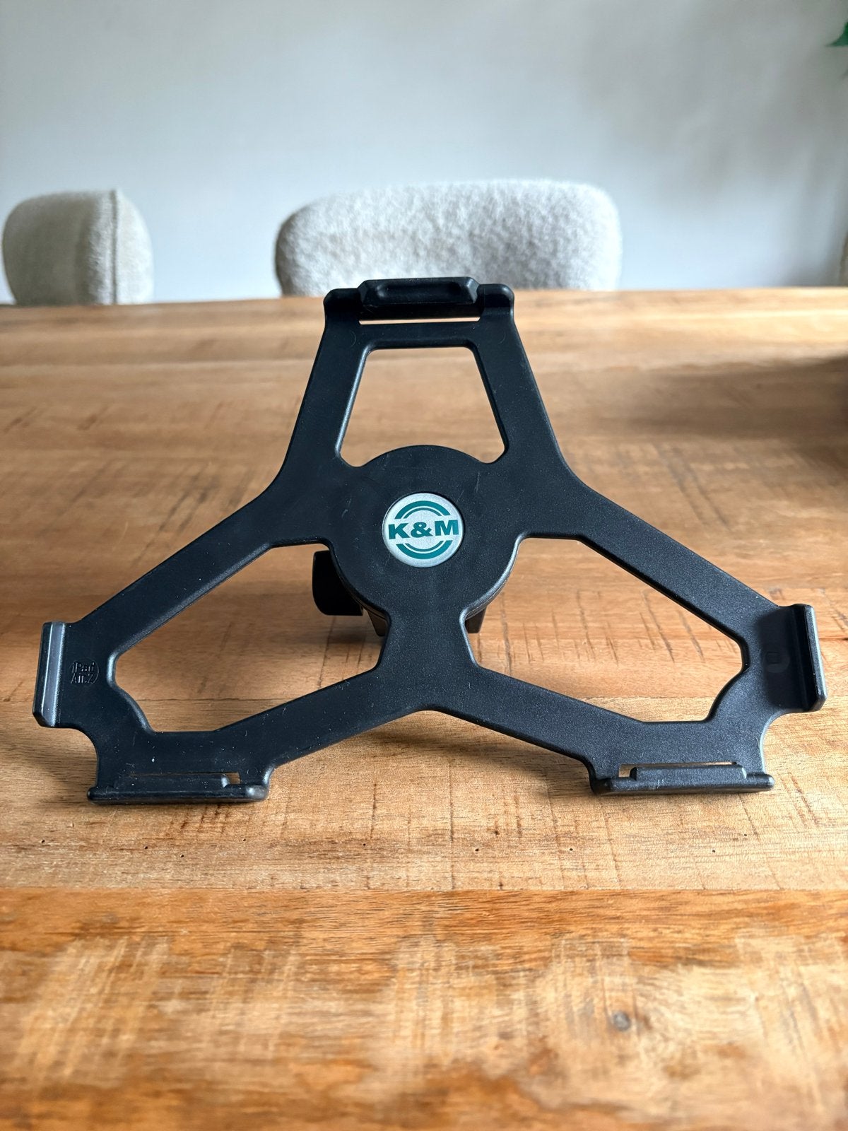 K&M iPad Air 2 houder - Zwart, 10 inch, Zwart, Apple iPad Air, Ophalen of Verzenden