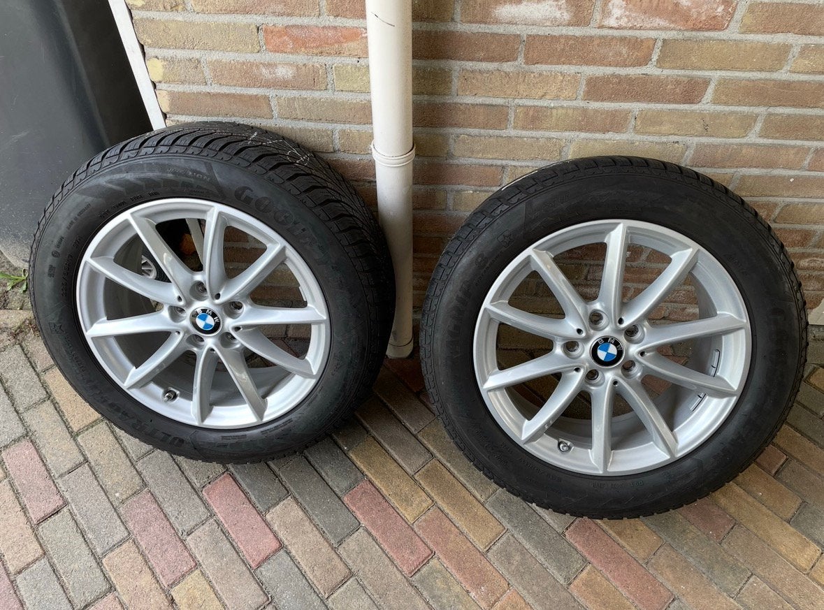 BMW X1/X2 F48/F39 velgen styling 560 met winterbanden, Ophalen, Gebruikt, Banden en Velgen, 17 inch