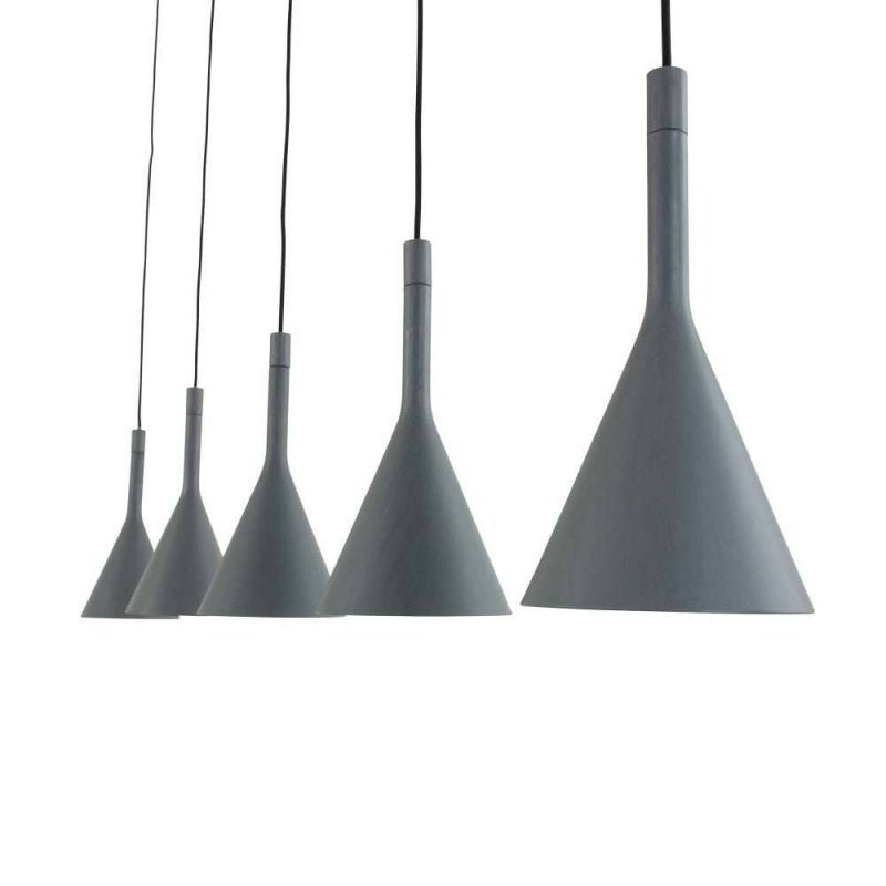 Cornucopia moderne hanglamp Grijs by Steinhauer, Ophalen, E27 (groot), Zo goed als nieuw, Metaal