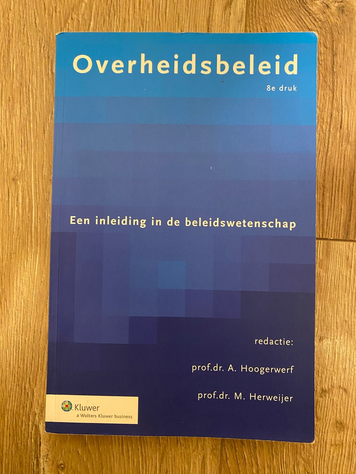 Overheidsbeleid - Een inleiding in de beleidswetenschap, Ophalen of Verzenden, Gamma, Zo goed als nieuw, HBO