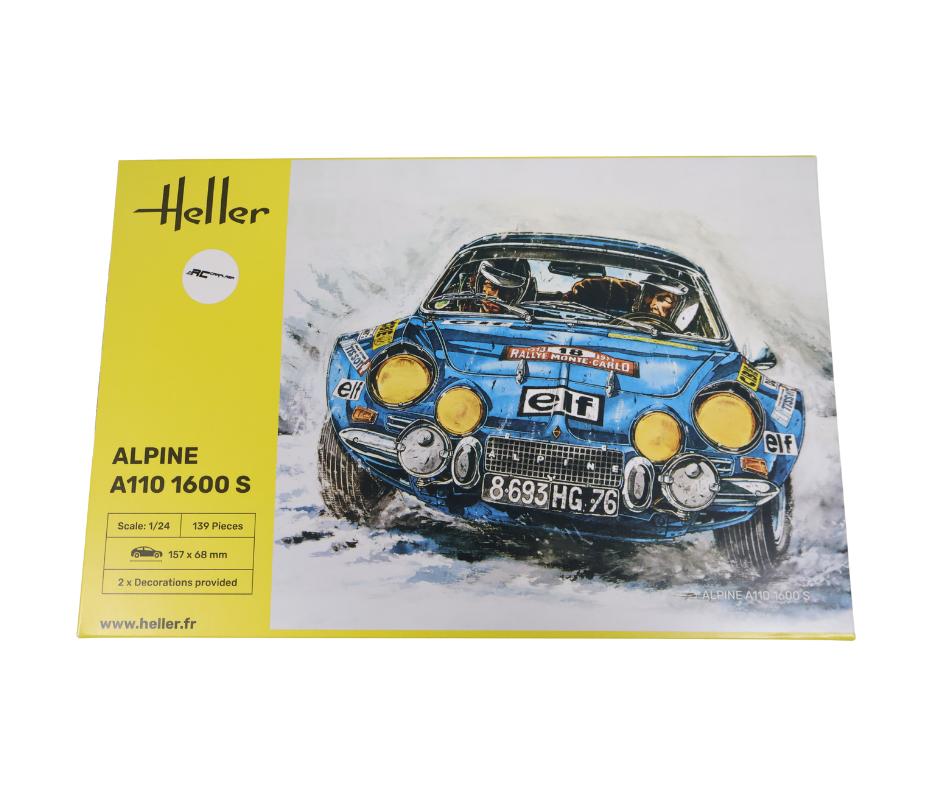 Heller ALPINE 1600 HEL-80745 1/24, Overige merken, Auto, Groter dan 1:32, Nieuw