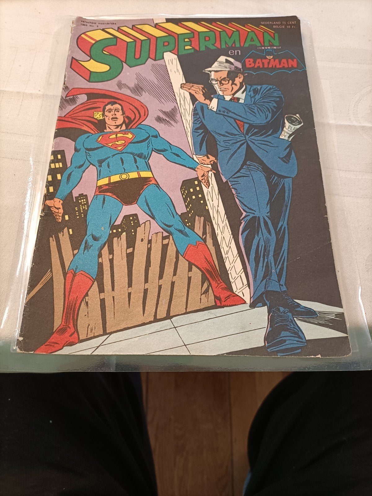 Superman en Batman nr.8, Vanderhout & co, Europa, Ophalen of Verzenden, Gelezen