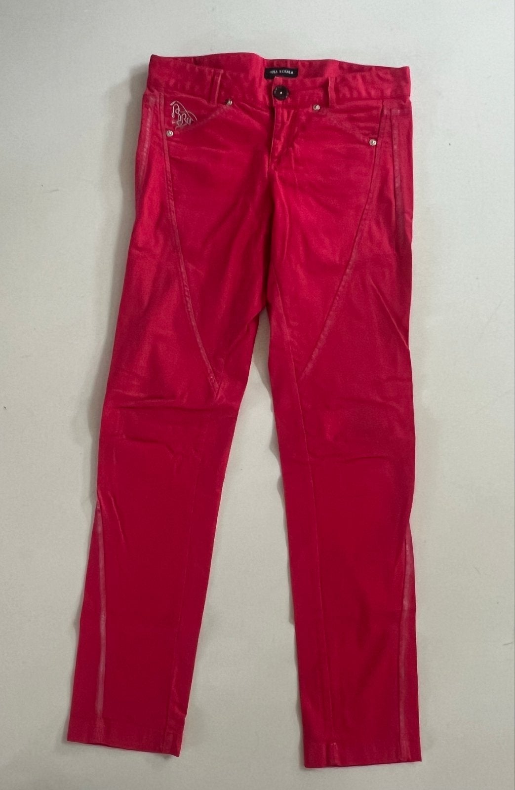 Ana Sousa Be Young rode broek - Maat 38, Kleding | Dames, Maat 38/40 (M), Ophalen of Verzenden, Zo goed als nieuw, Lang