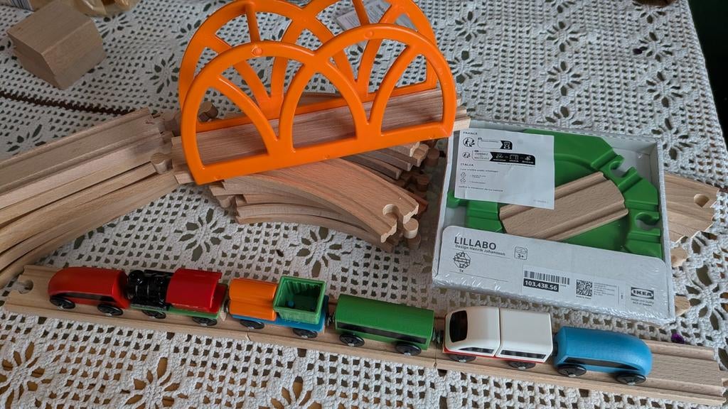 Complete Ikea Lillabo Treinset - Nieuwstaat, Ophalen, Nieuw, Overige typen