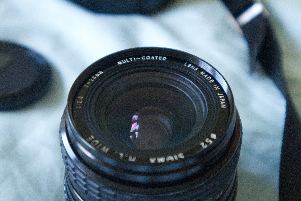 Sigma 28mm f/2.8 Pentax K-mount, Gebruikt, Multi-coated, Sigma, Pentax K-mount