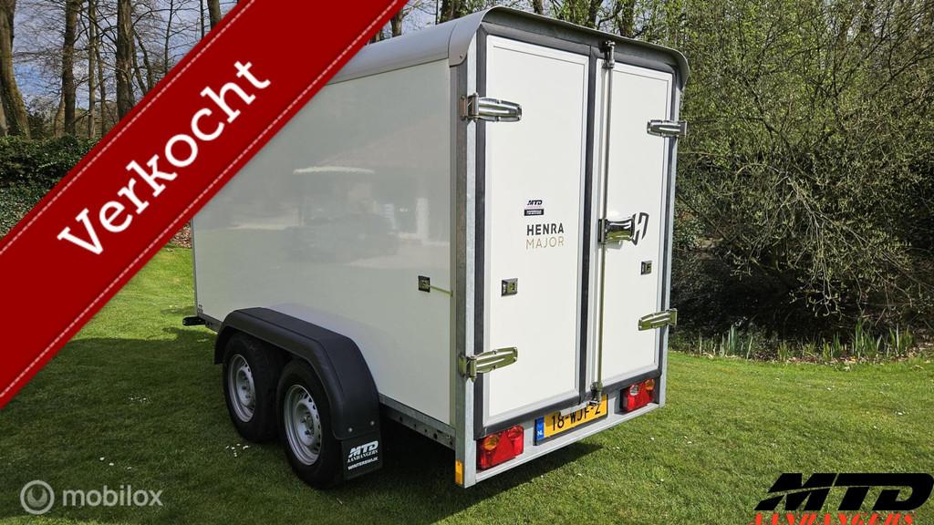 Henra Major gesloten aanhanger nieuwste model! ZGAN!, Gebruikt