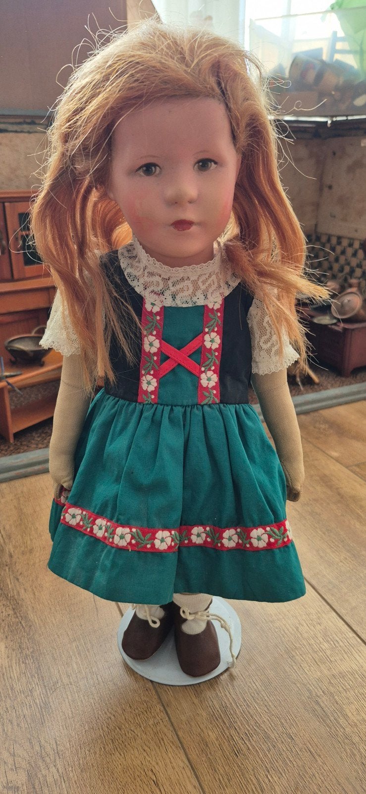 Kathe Kruse pop 44cm, Verzamelen, Ophalen of Verzenden, Gebruikt, Pop