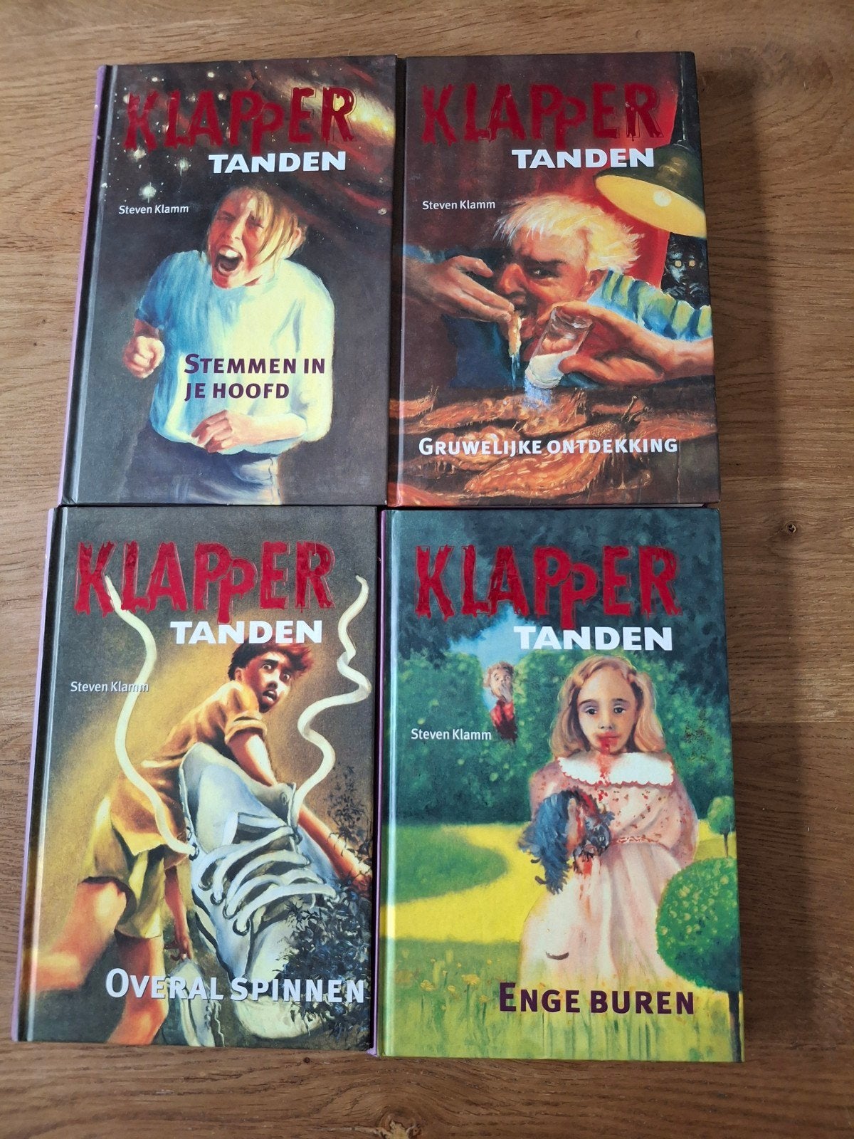 Klappertanden boeken - 4 stuks in goede staat, Ophalen of Verzenden