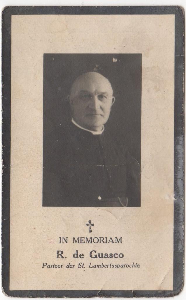 Rolduc pastoor R.de Guasco 1872 Valkenburg + 1930 Maastricht, Verzamelen, Verzenden