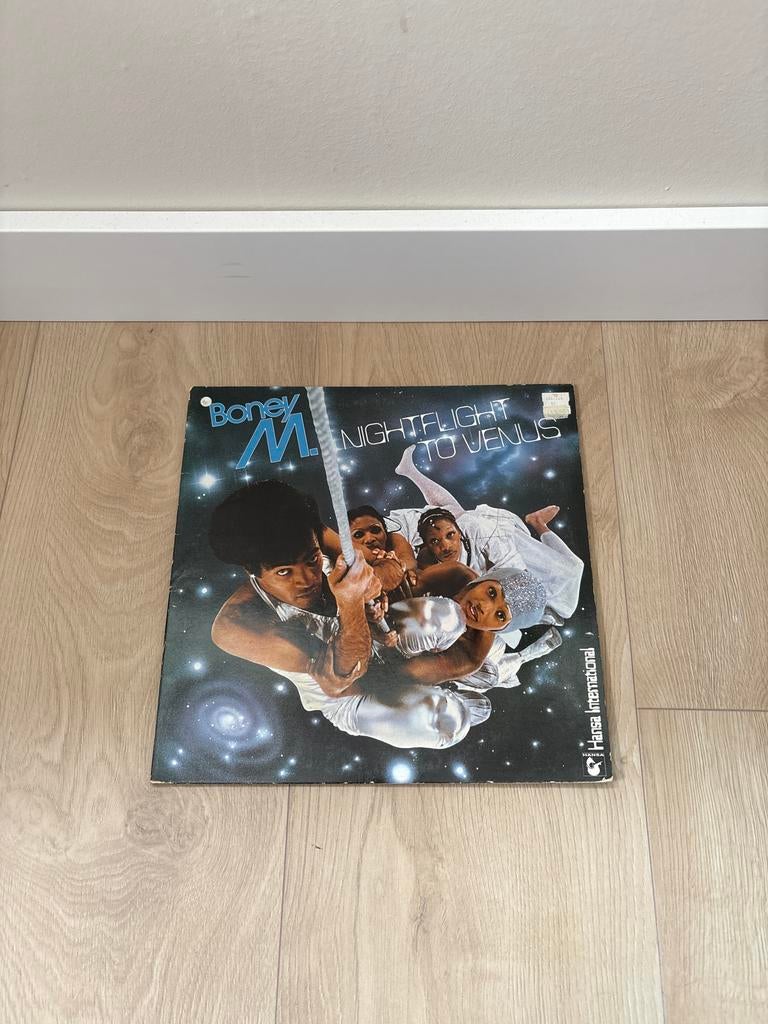 Boney M. - Nightflight to Venus LP (1978), Cd's en Dvd's, Vinyl | Pop, Ophalen, 1970 - 1979, Gebruikt, 12 inch