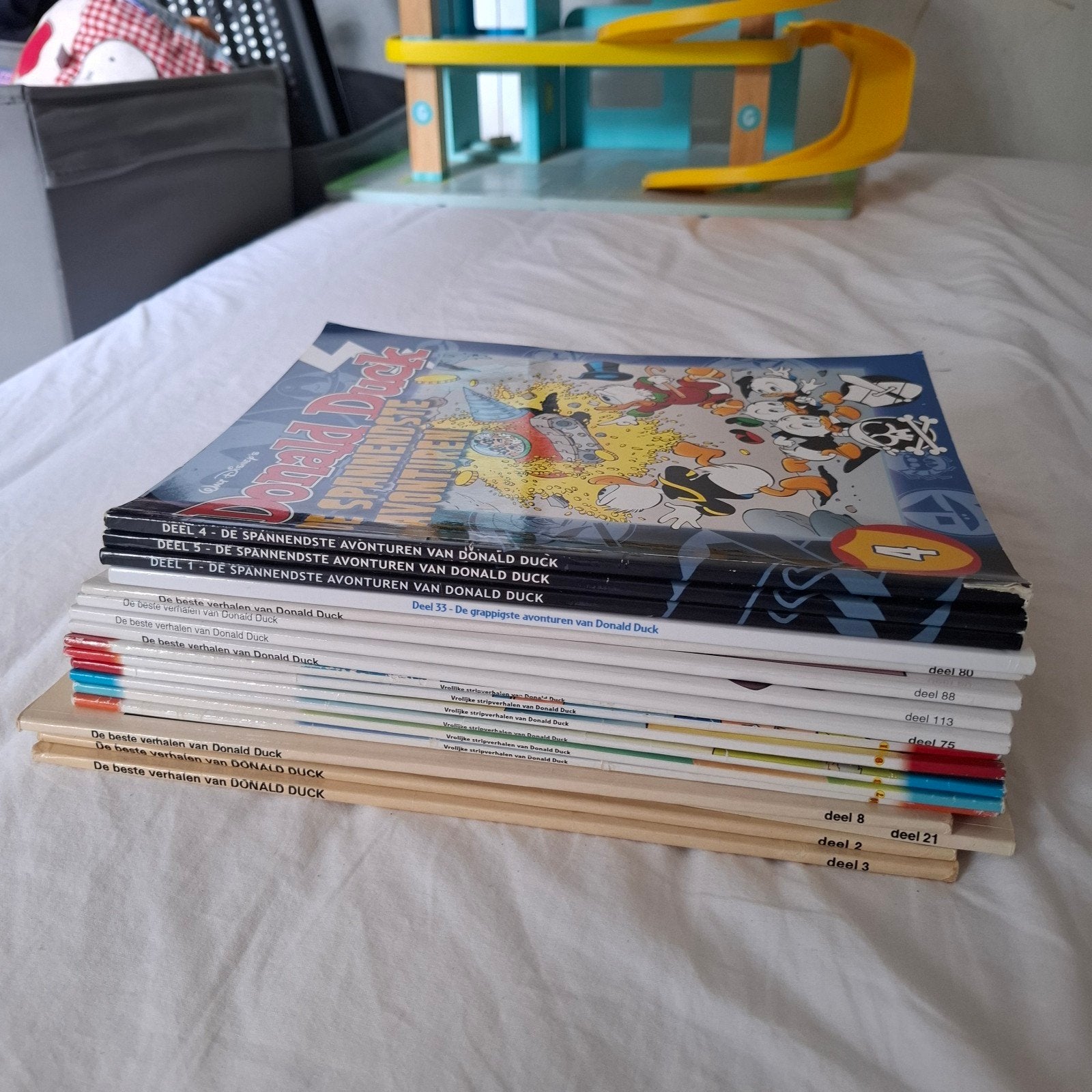 Donald Duck stripboeken, Meerdere stripboeken, Ophalen of Verzenden, Gelezen, Walt Disney