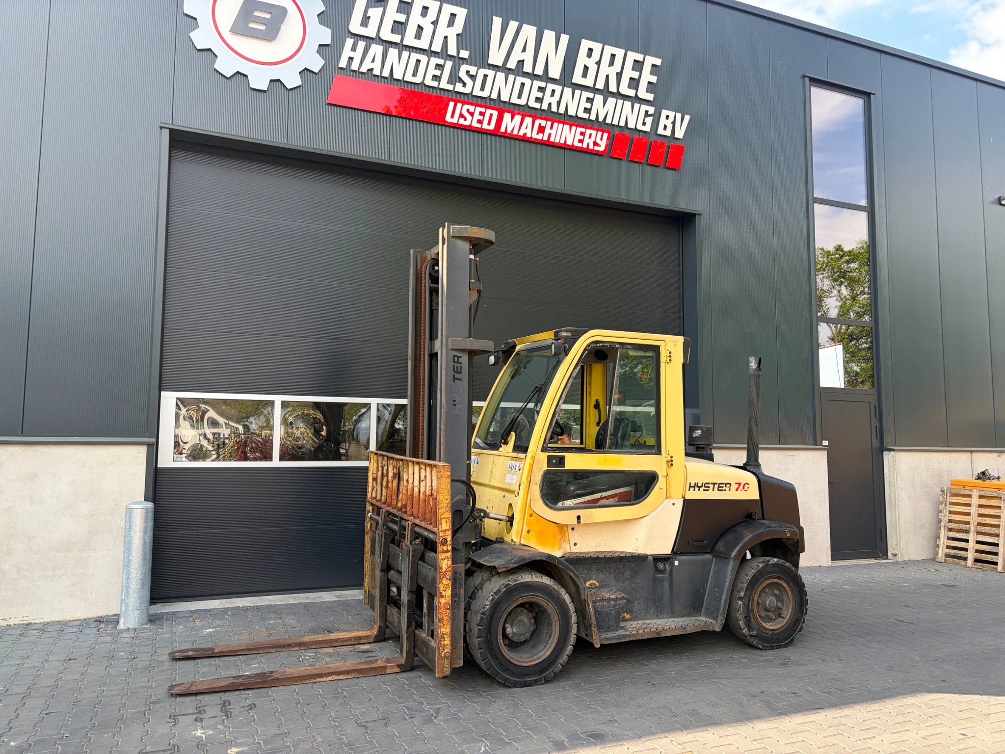 Hyster H7.0FT diesel heftruck (bj 2009), Zakelijke goederen, Machines en Bouw | Heftrucks en Intern transport, Overige aandrijving