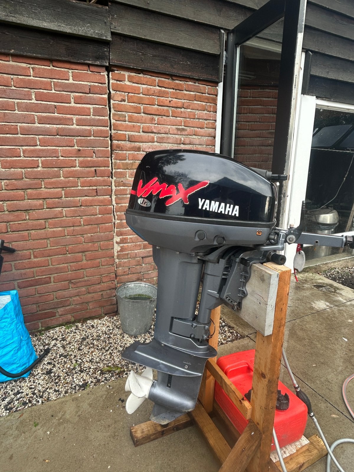 Yamaha Vmax 9.9pk 2 takt, Ophalen, Gebruikt, Motor en Techniek