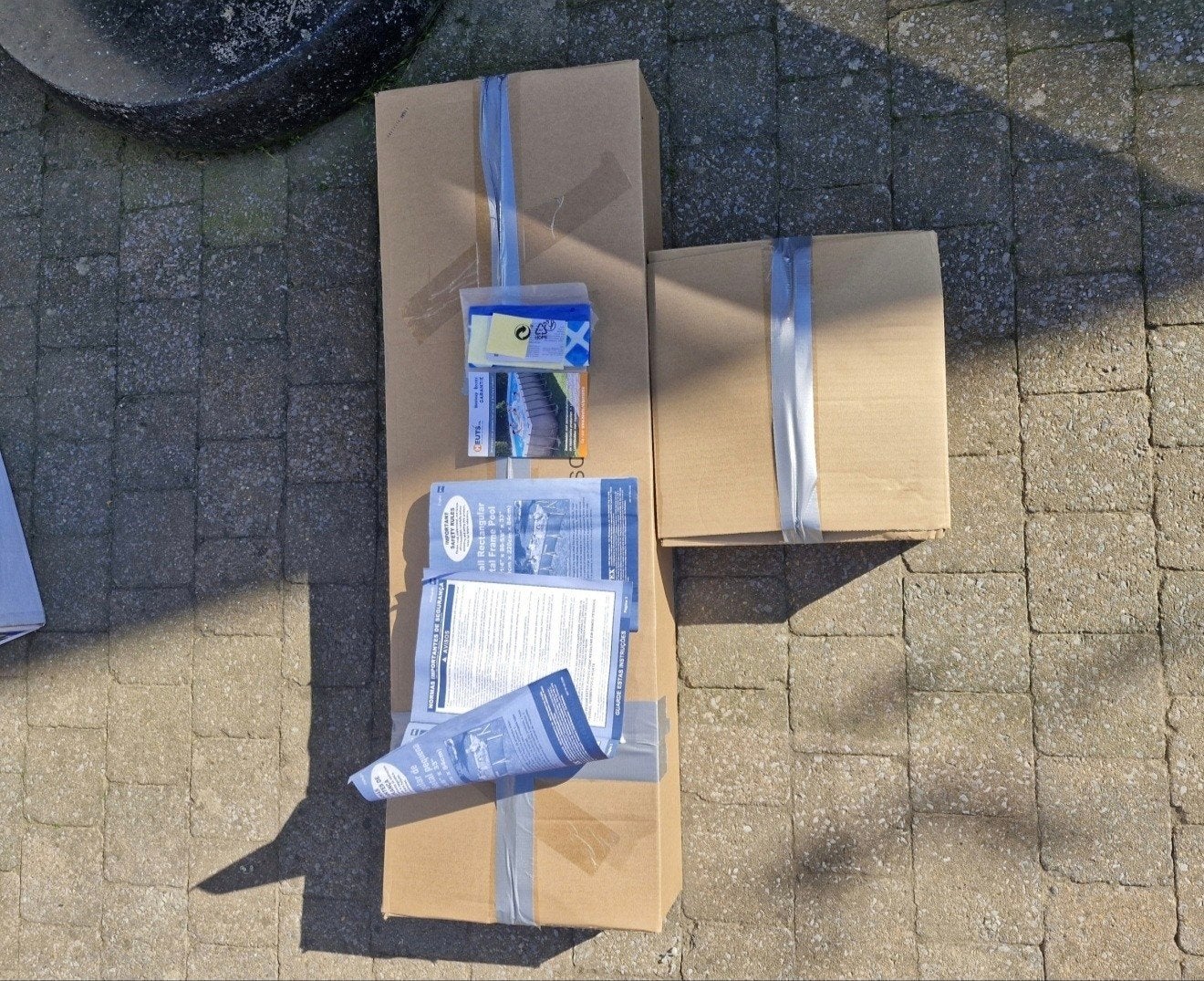 Intex zwembad, Tuin en Terras, Zwembaden, Ophalen, Gebruikt, 200 tot 300 cm, 80 tot 120 cm